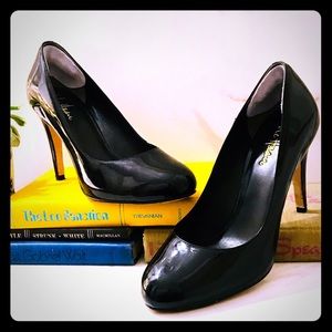 Cole Haan Black Patent Leather Heels